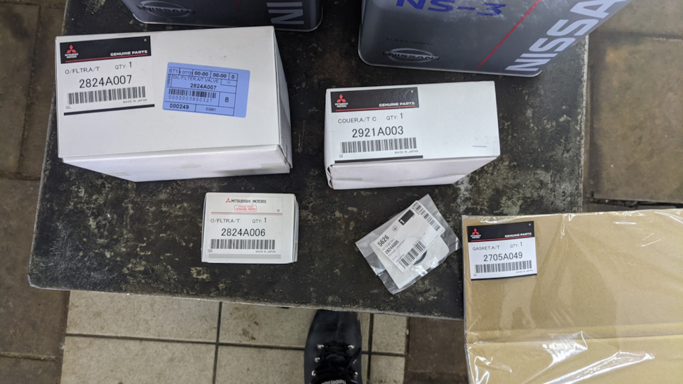 2921A003 КРЫШКА МАСЛЯНОГО ФИЛЬТРА В КОРПУСЕ A/T Mitsubishi | Запчасти ...
