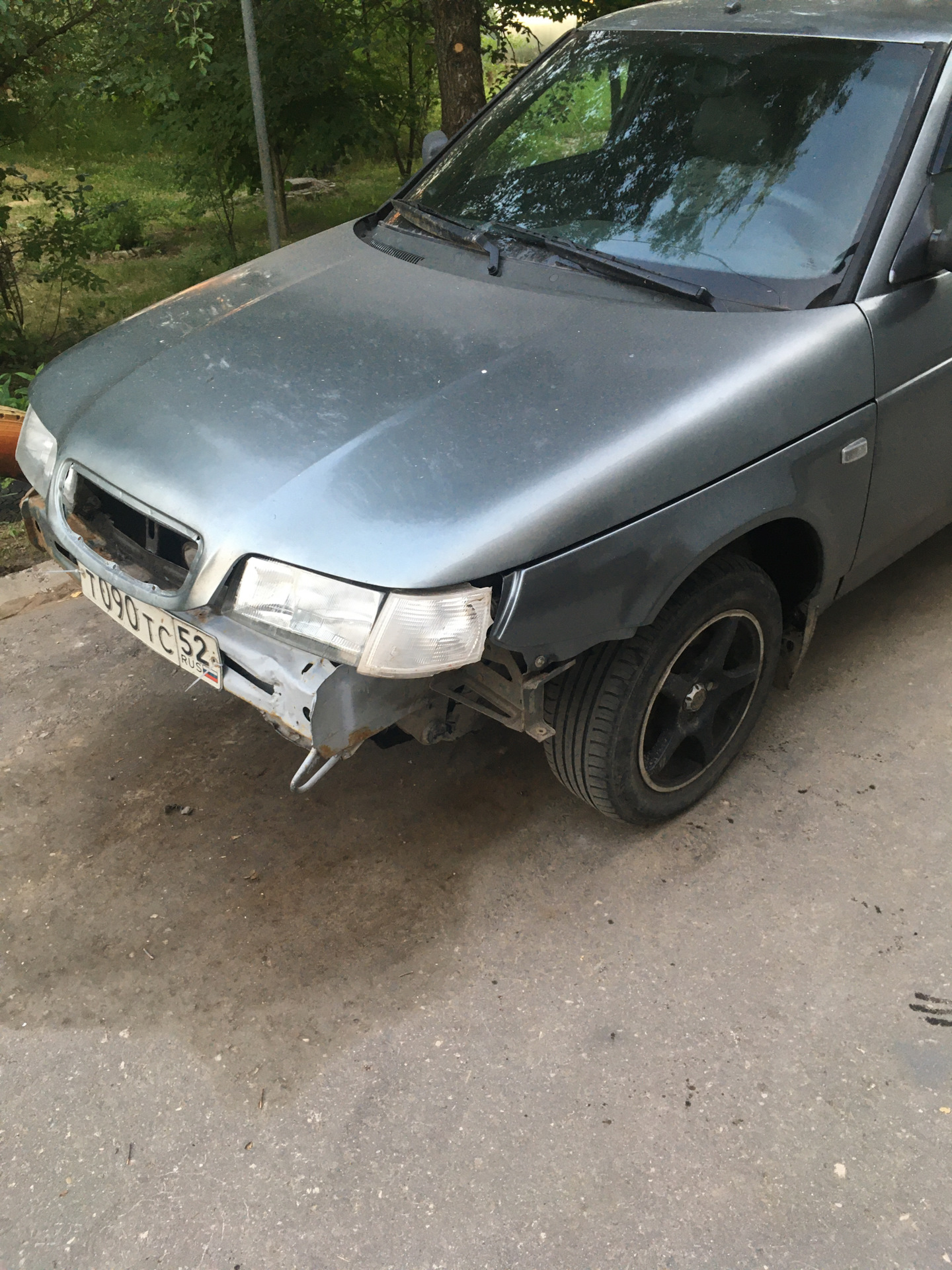 Передние крылья 2110м — Lada 21104, 1,6 л, 2006 года | кузовной ремонт ...