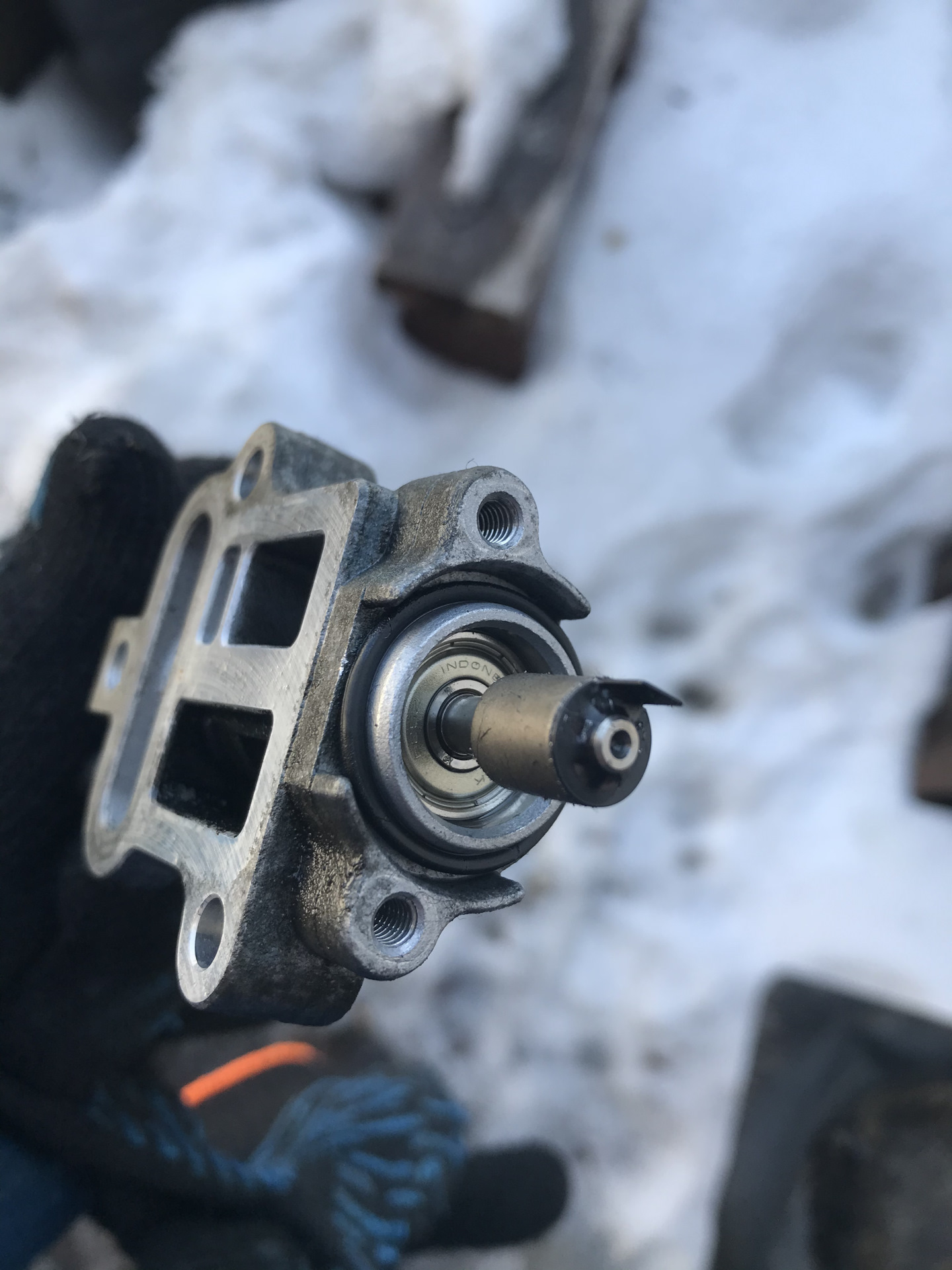 Дроссельная заслонка — Toyota Vista (50), 1,8 л, 2000 года | поломка ...