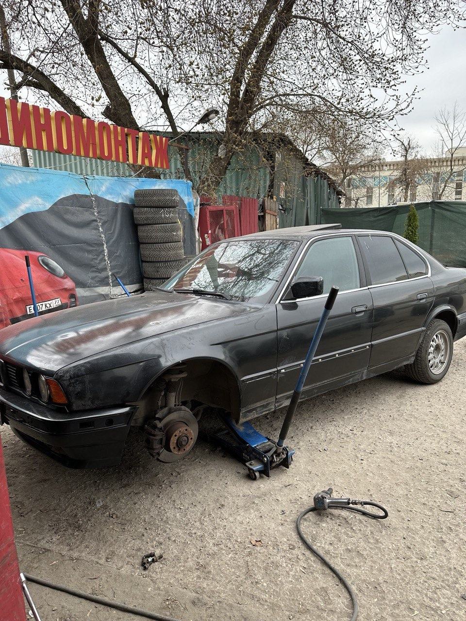 Подготовка к выезду (часть 5, выезд!) — BMW 5 series (E34), 2 л, 1991 года  | плановое ТО | DRIVE2