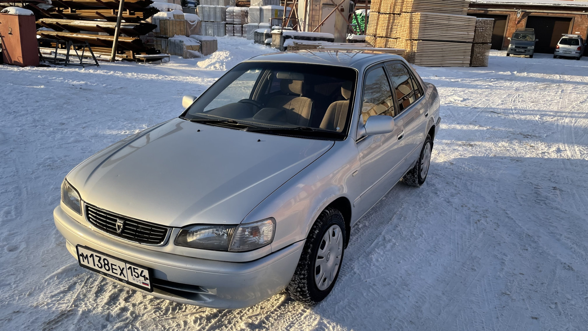 Toyota Corolla (110) 1.5 бензиновый 1999 | Серая мышка на DRIVE2