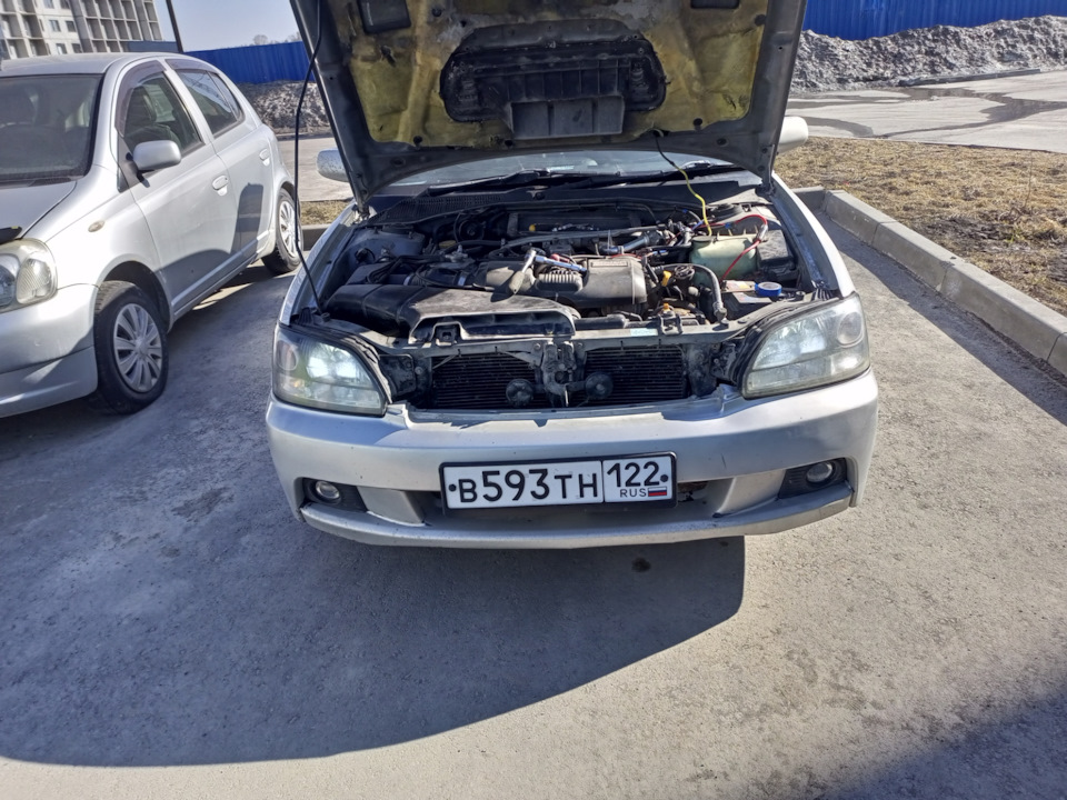 Диоды вместо ксенона — Subaru Legacy B4 (BE), 2 л, 2001 года | тюнинг ...