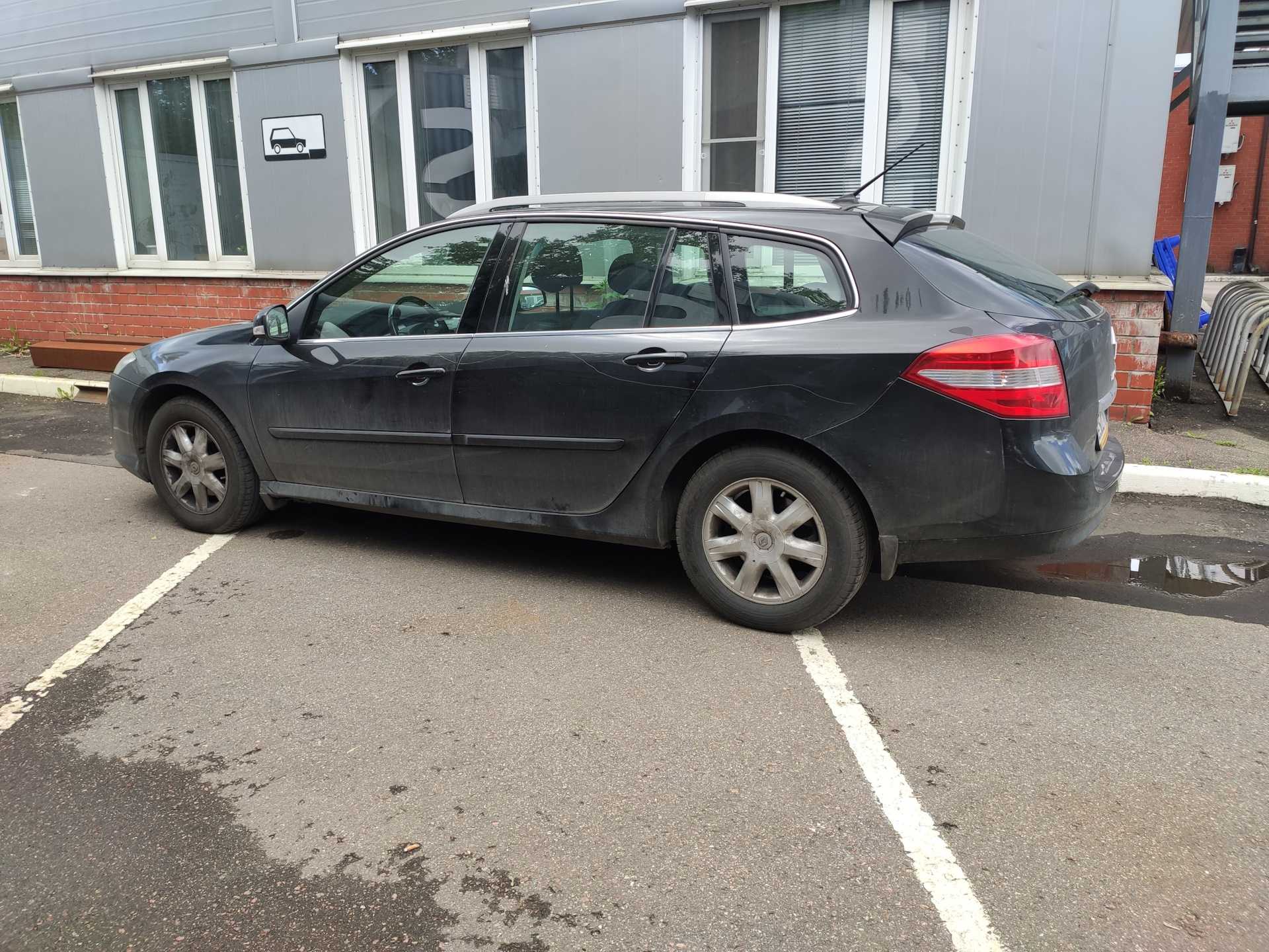 Восстановление ЛКП после царапин. — Renault Laguna III, 2 л, 2008 года |  визит на сервис | DRIVE2