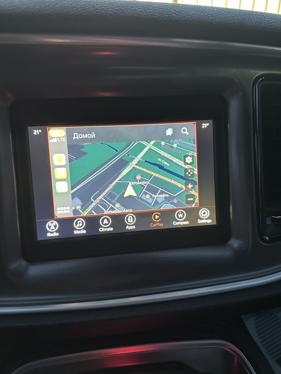 Carplay… — Dodge Challenger, 3,6 л, 2022 года наблюдение DRIVE2