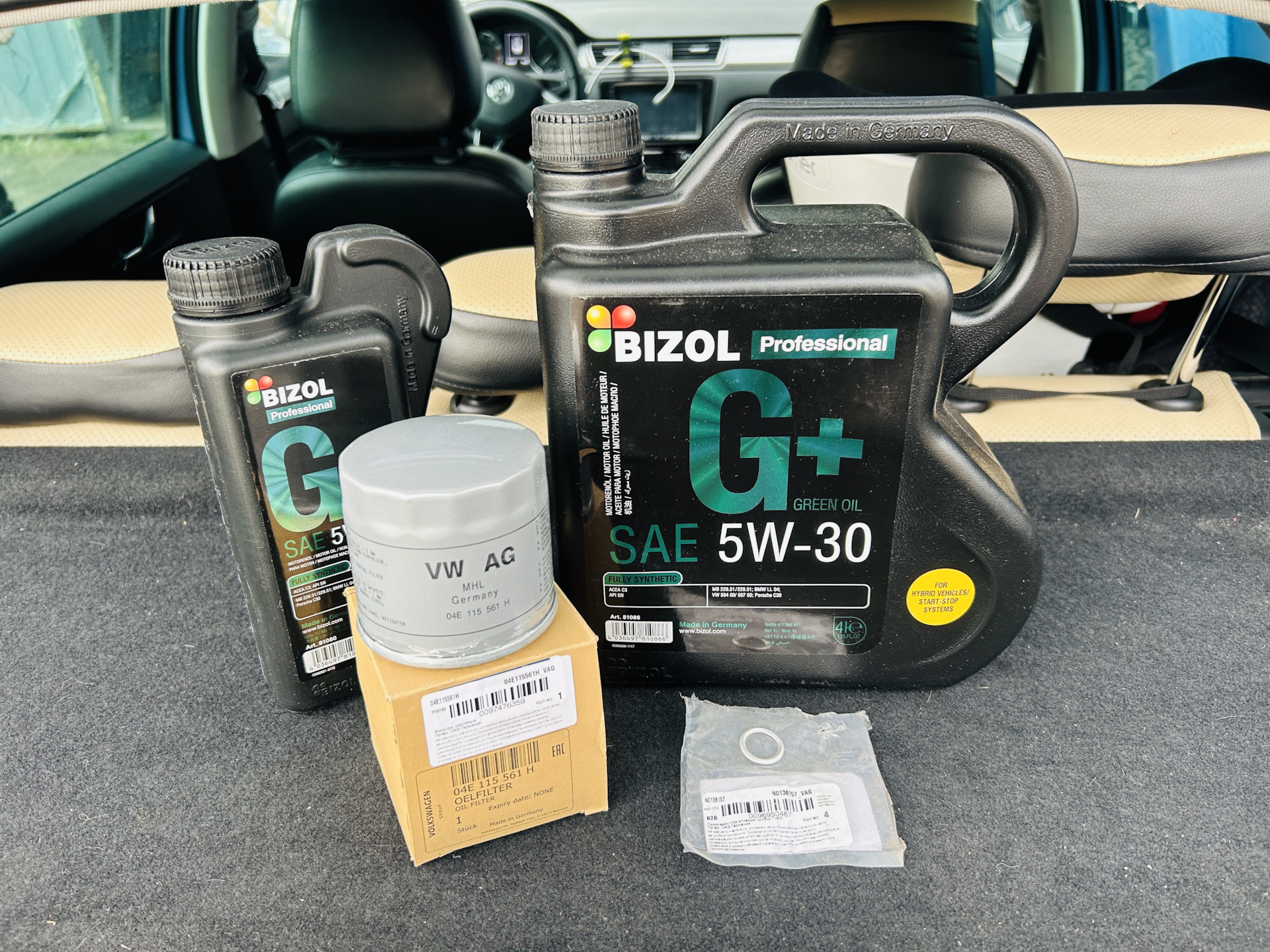 Bizol green oil