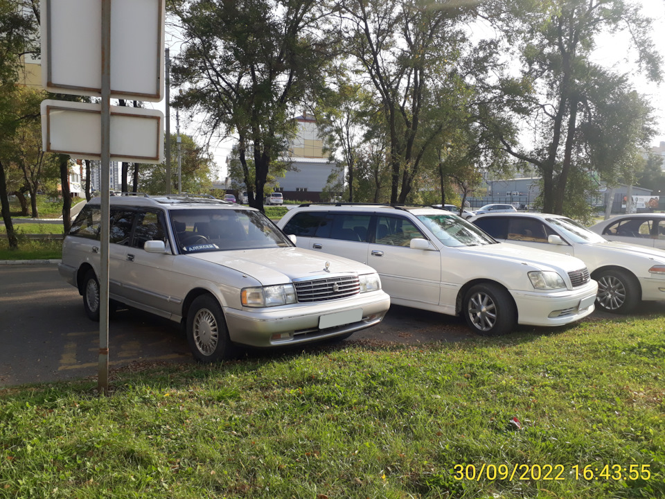 JZS130W и JZS171 — Toyota Crown Wagon (S130), 2,5 л, 1995 года ...