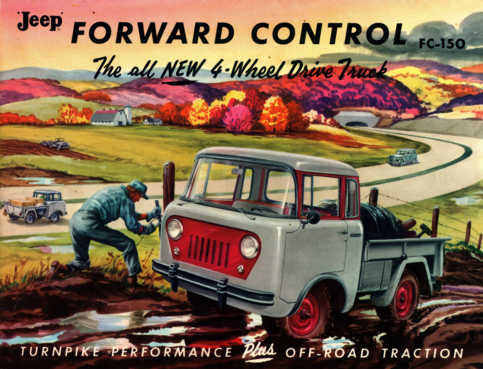Forward control. Jeep FC 150. Jeep FC 1956. Jeep forward Control 1956. Jeep forward Control 1956 и Буханка.