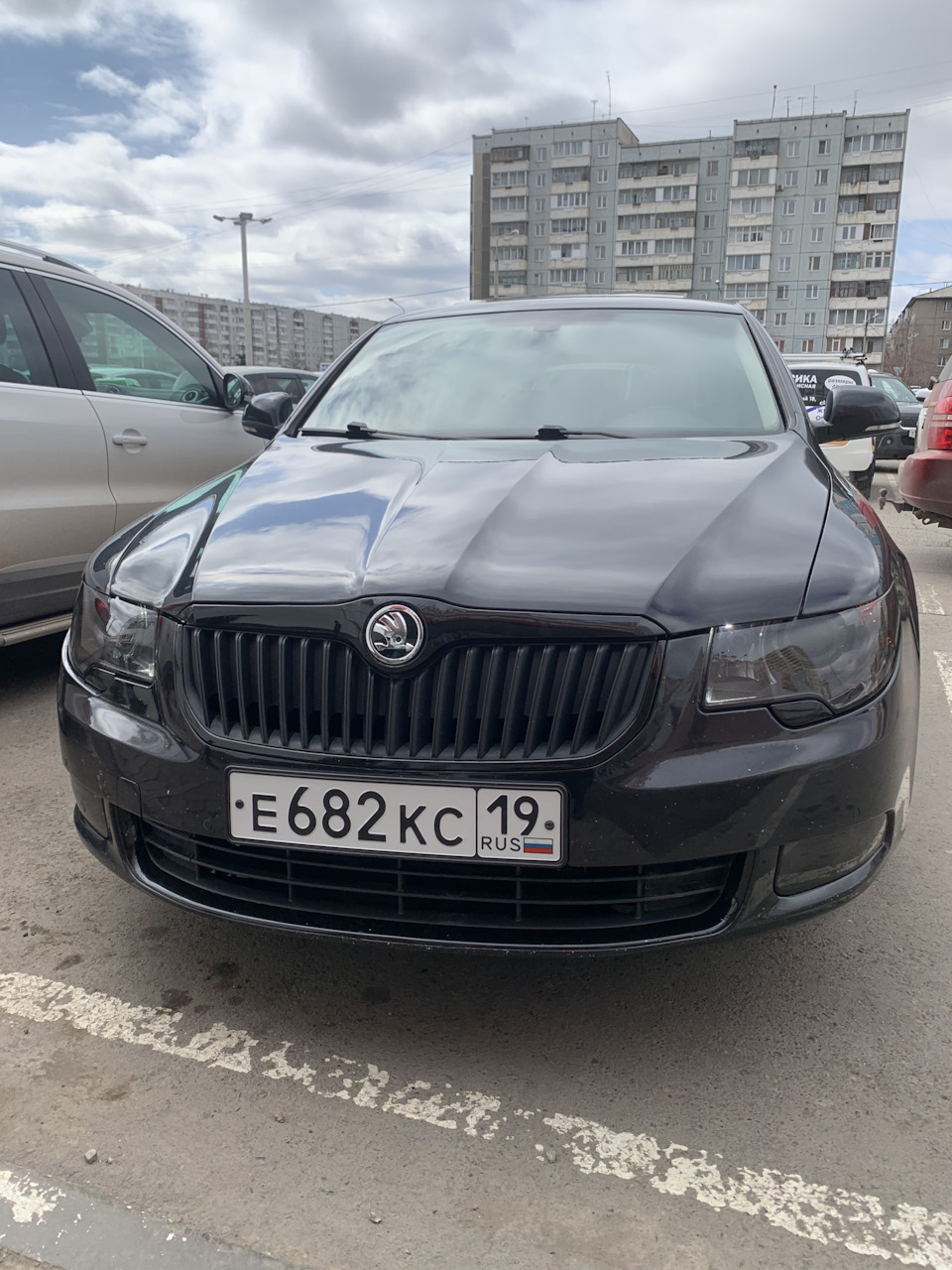Бронирование фар — Skoda Superb Mk2, 1,8 л, 2010 года | стайлинг | DRIVE2