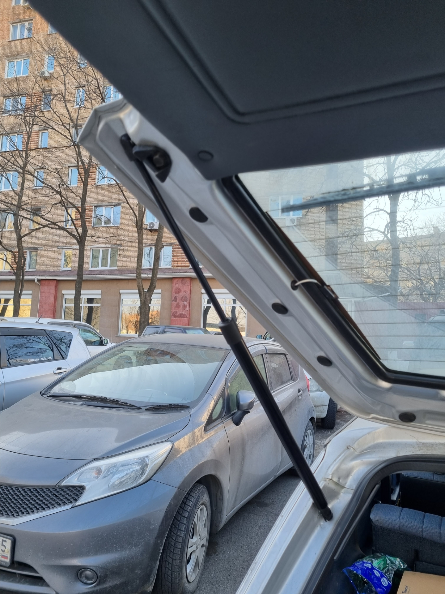 Газовые упоры багажника — Toyota Mark II (70), 1,8 л, 1990 года ...