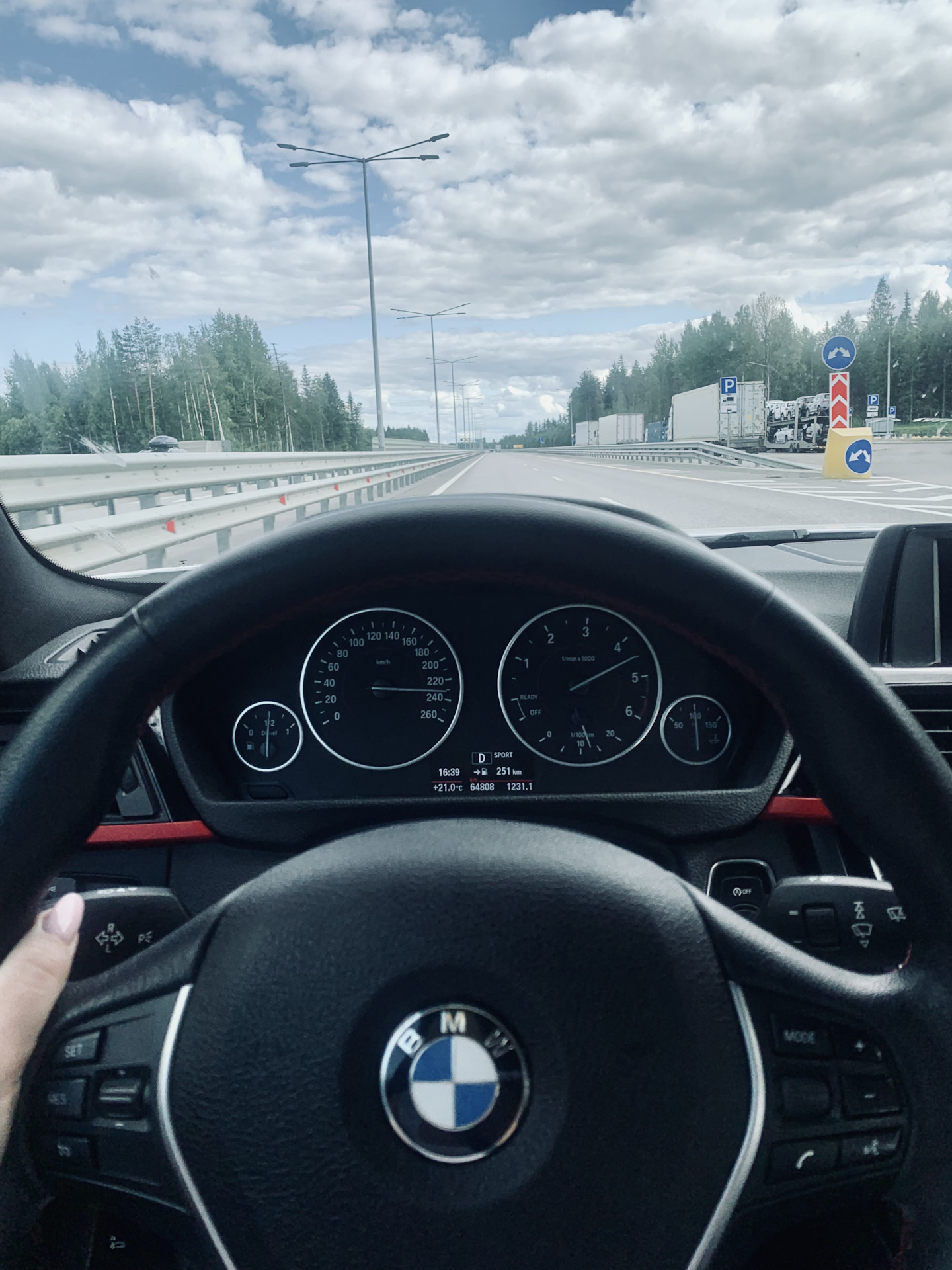Питер-Архангельск🤍 — BMW 4 series (F32), 2 л, 2013 года | фотография ...