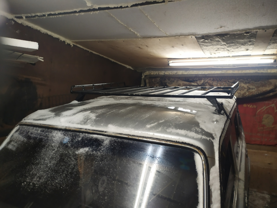 Багажник на крышу. Я его слепила из того что было… — Lada 2131, 1,7 л ...