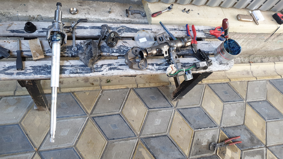 Стук в рулевой. — Toyota Land Cruiser Prado 120-series, 2,7 л, 2007 ...