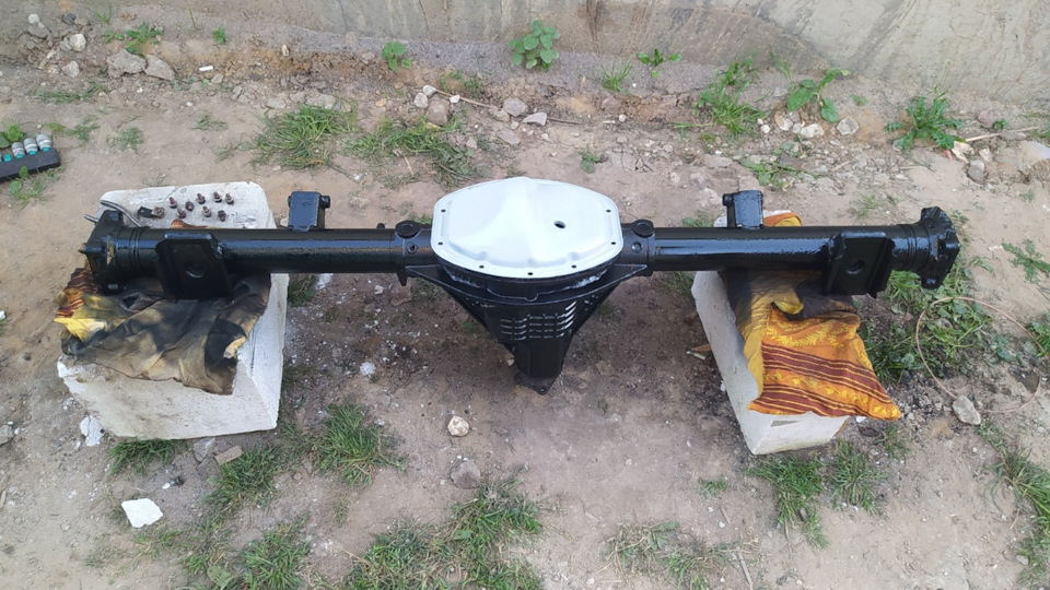 Замена моста и установка задних дисковых тормозов — ГАЗ 2410, 2,4 л ...