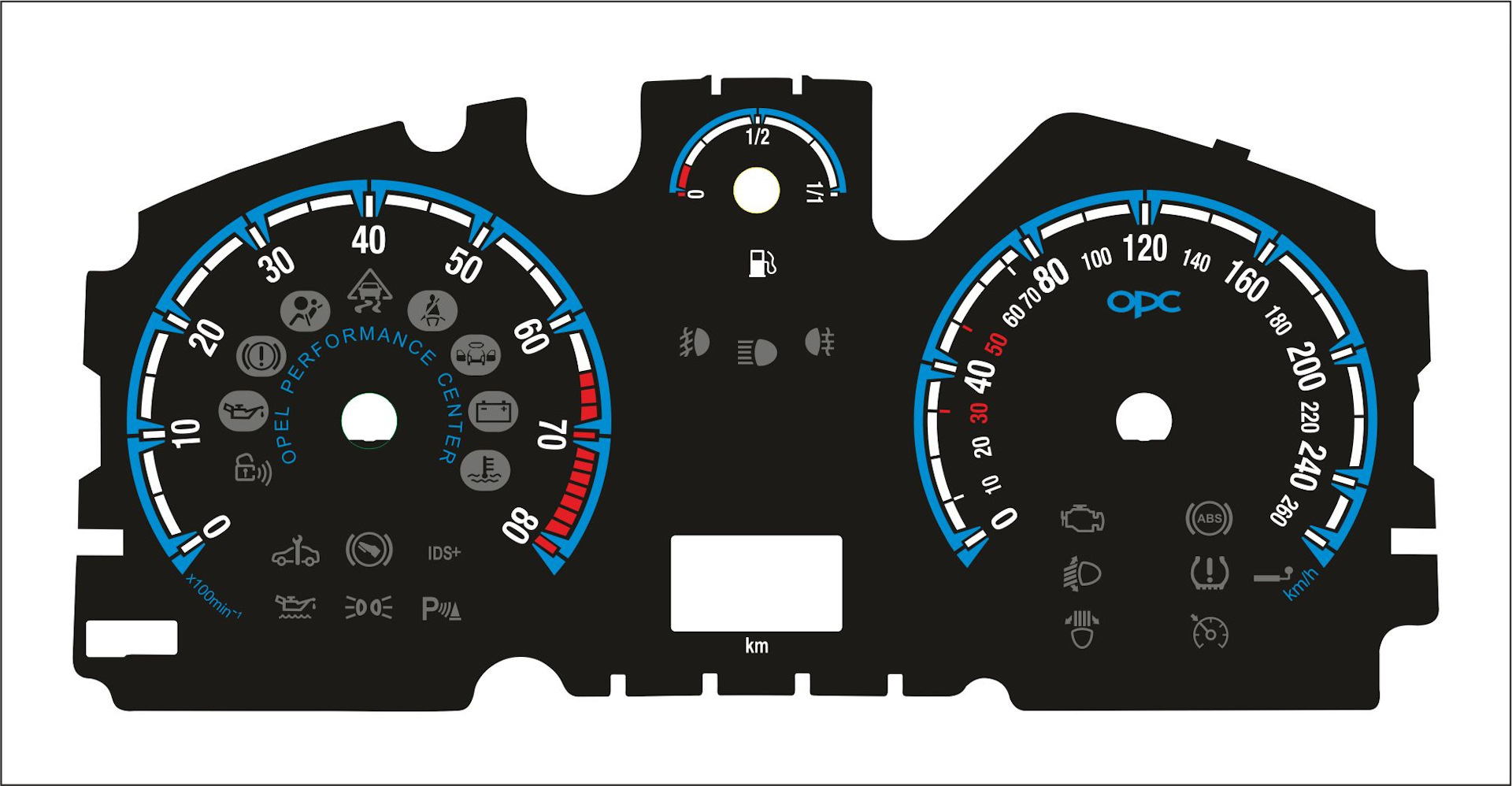 Доработка приборной панели до full function opel astra h