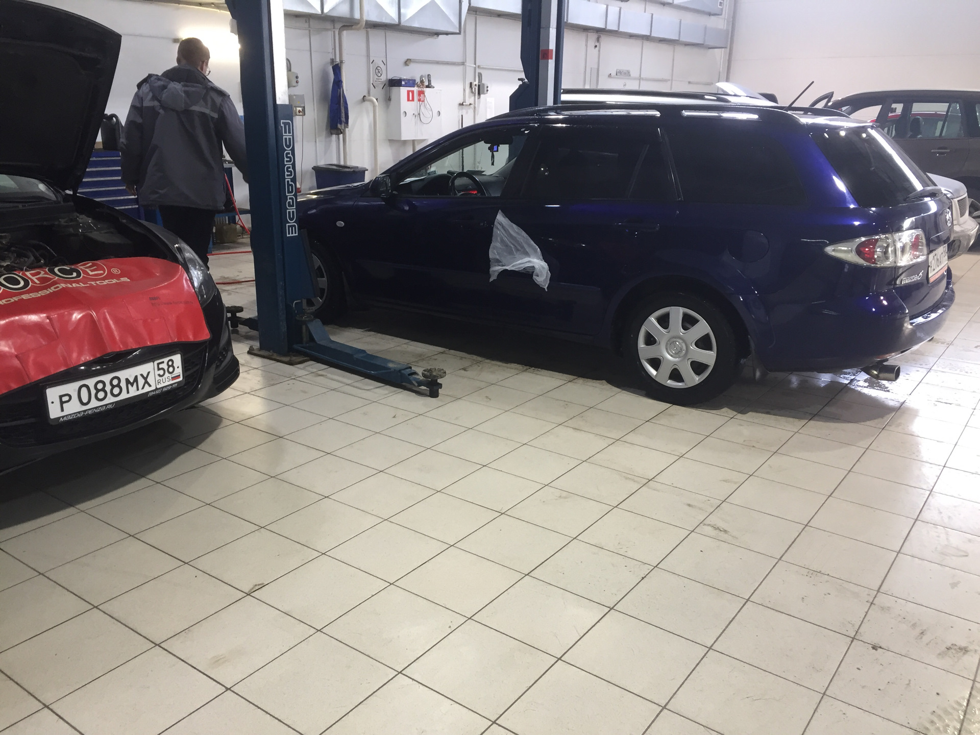 Отзывная компания Мазда — Mazda 6 (1G) GG, 2,3 л, 2004 года | визит на ...