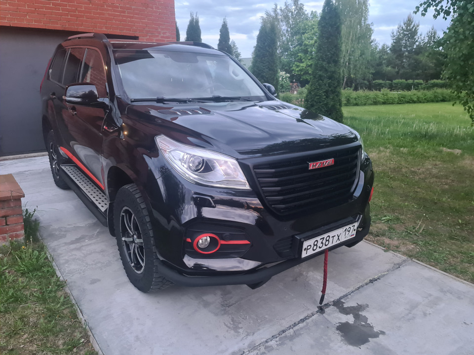 Чёрная решетка и другой мега-тюнинг - Haval H9 (1G), 2 л, 2018 года стайлинг DRI