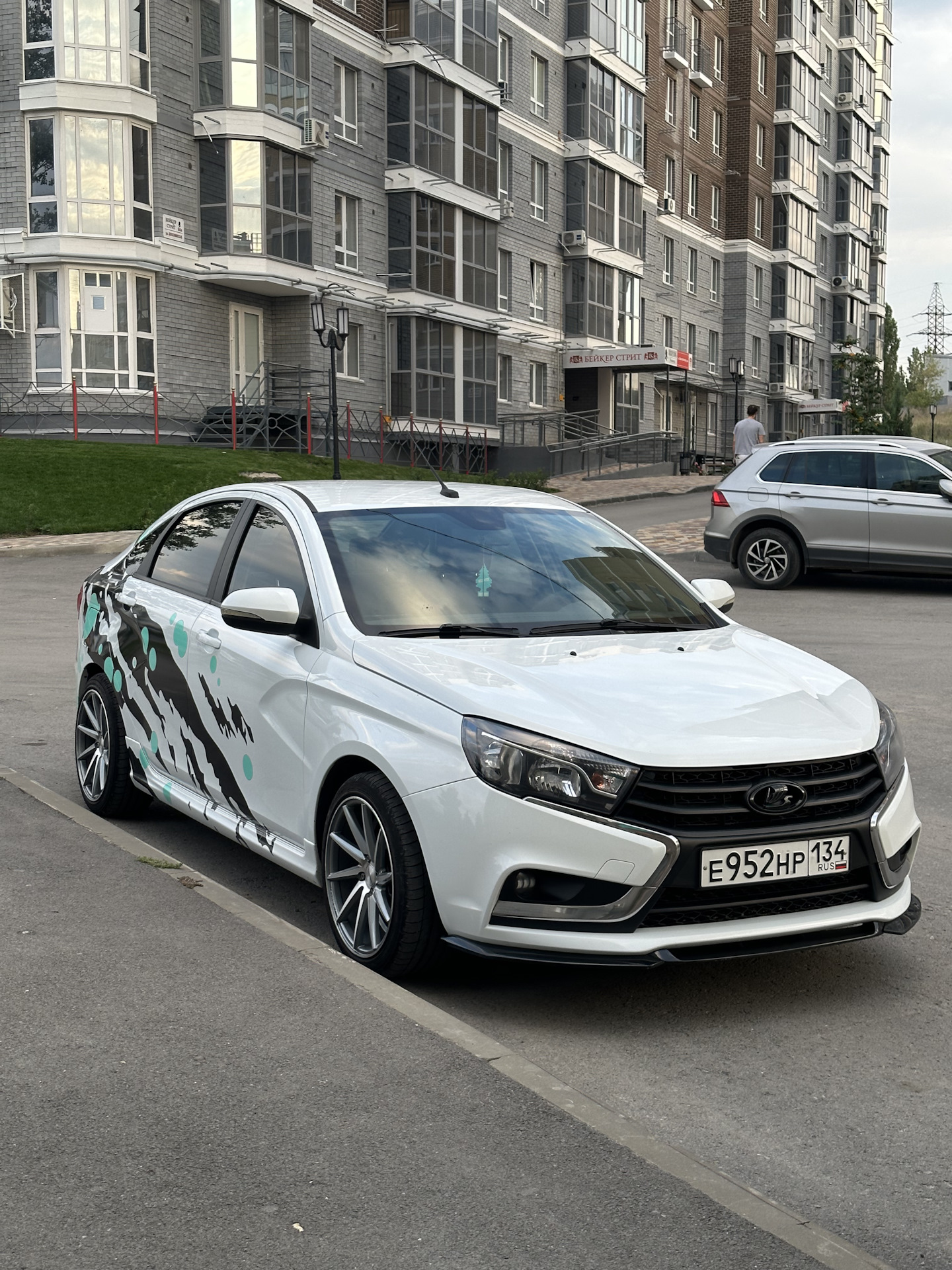 [ тонировка перед бока 35% Vesta ] — Lada Vesta (1G), 1,6 л, 2018 года ...