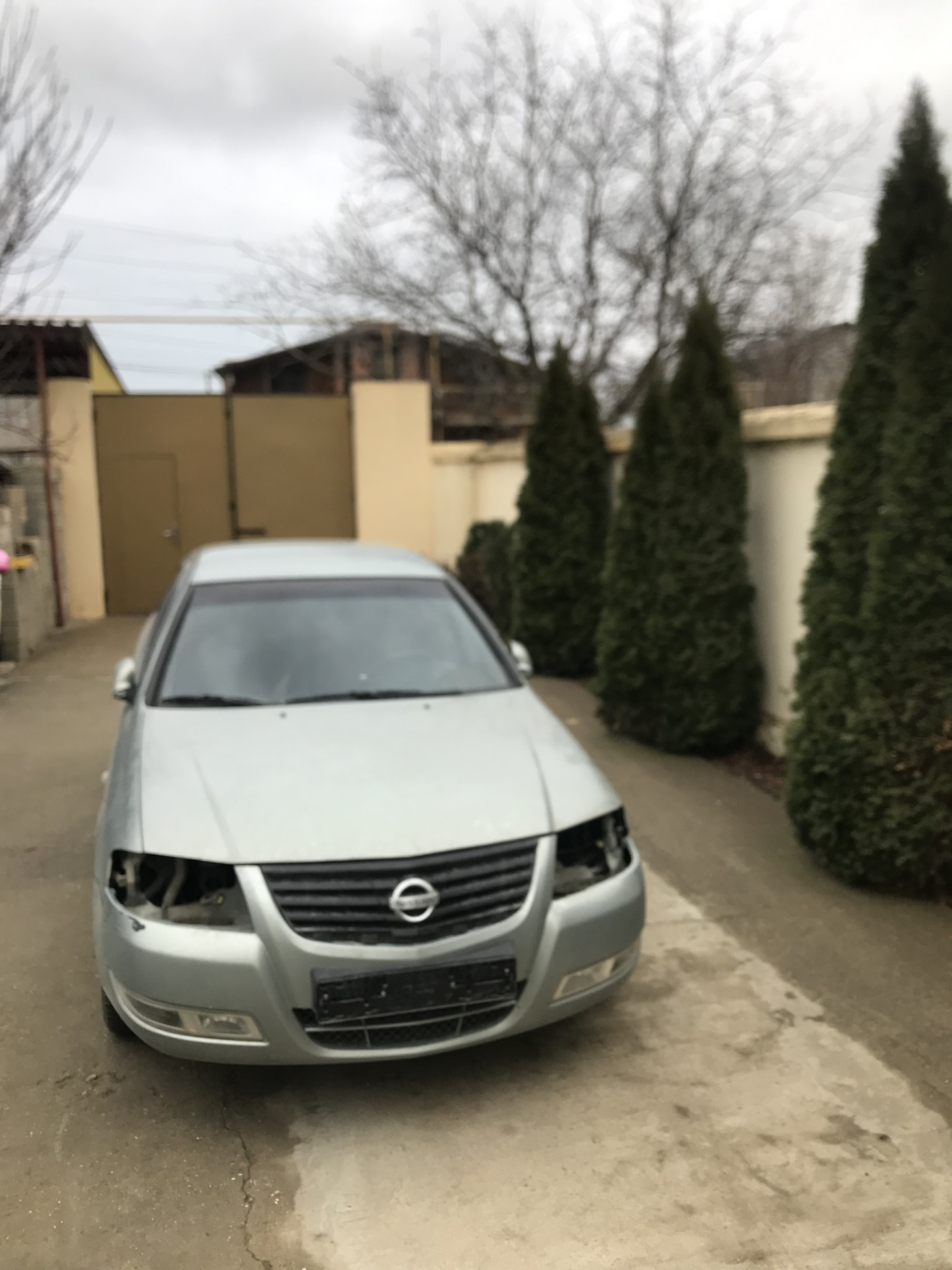Фары — Nissan Almera Classic (B10), 1,6 л, 2008 года | кузовной ремонт ...