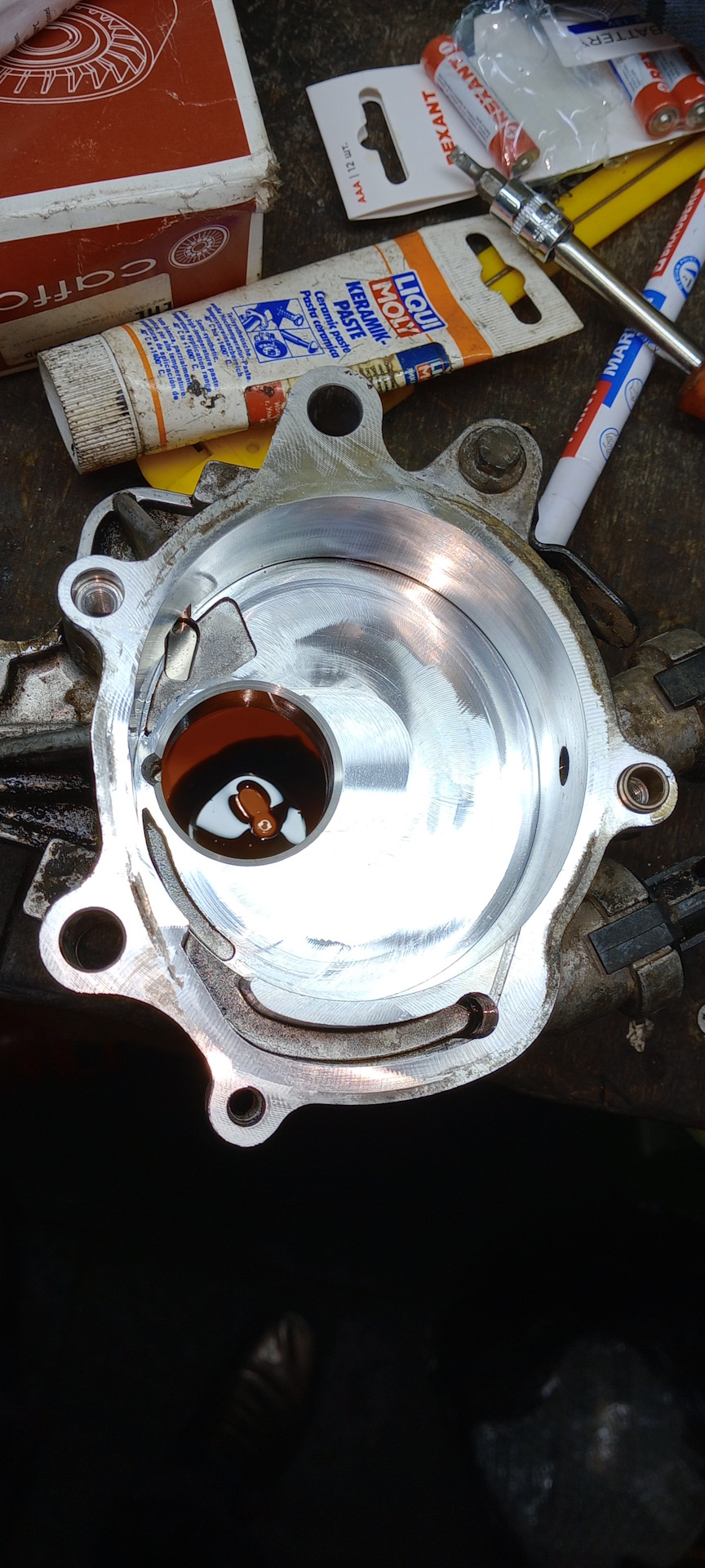 Стрекот при наборе оборотов, гидрики? — Land Rover Discovery III, 2,7 л ...