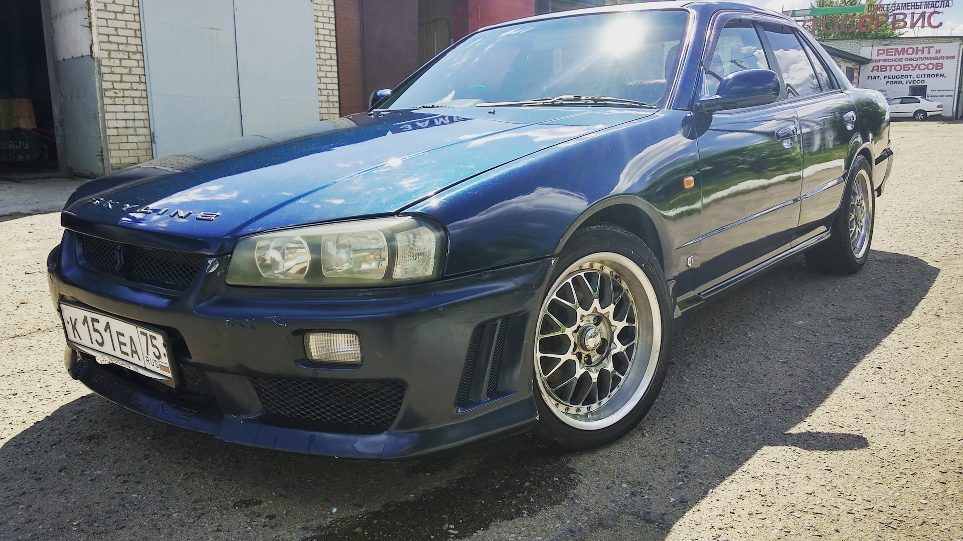 Nissan Skyline (R34) 2.5 бензиновый 1998 | Полный привод механика на DRIVE2