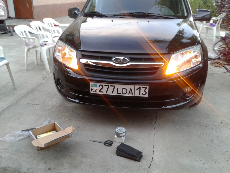 Где заказать оранжевые дхо ? — Lada Гранта (1G), 1,6 л, 2013 года ...