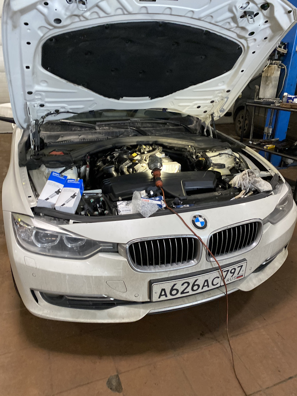 10 Потряхивает на холостых — BMW 3 series (F30), 2 л, 2012 года | поломка |  DRIVE2