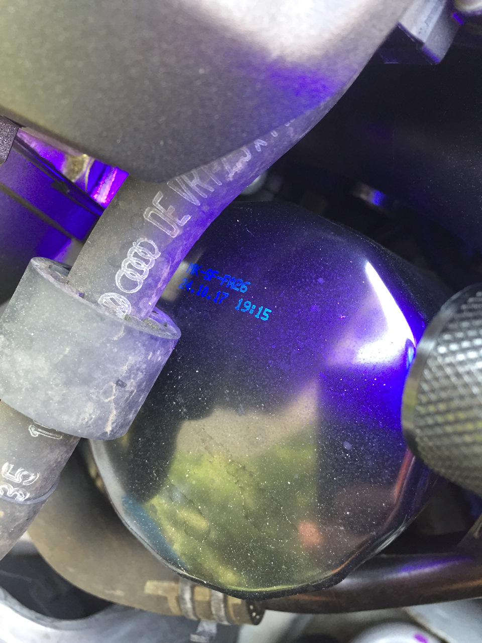 Маркировка оригинального фильтра поставленного у ОД — Skoda Yeti