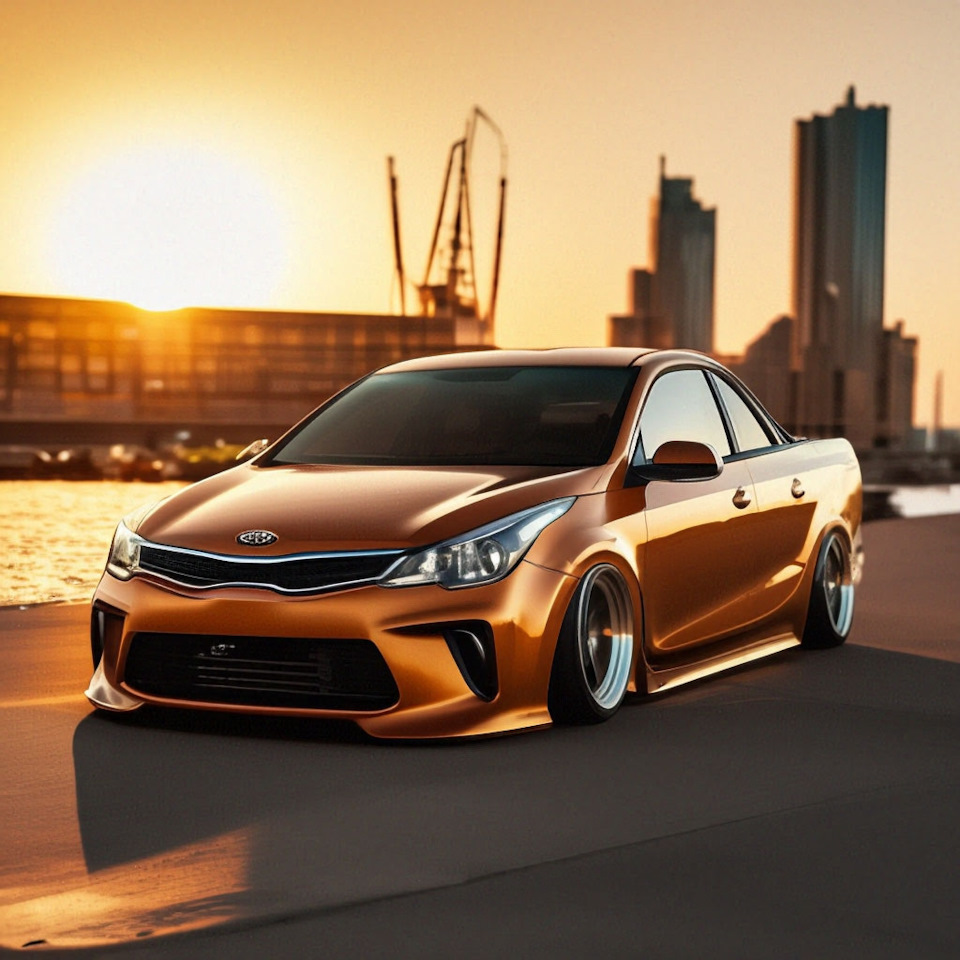 Киа Рио пикап) — KIA Rio (4G), 1,6 л, 2018 года | фотография | DRIVE2