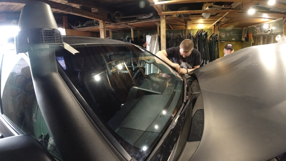 Замена, лобовое стекло КМК — Toyota Land Cruiser Prado 150-series, 3 л ...