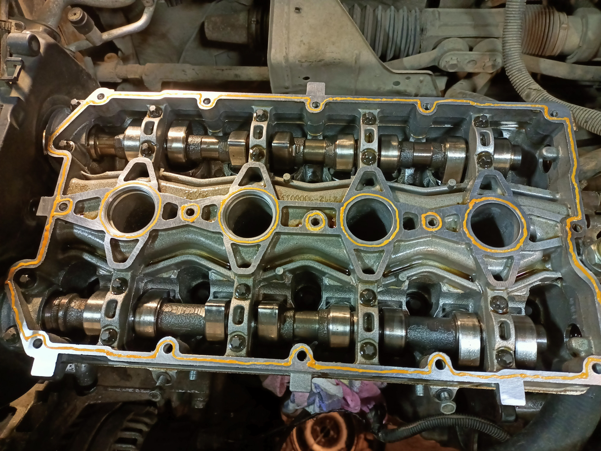 Капитальный ремонт ДВС, переделка 21126 в 21124. Lada Granta AT. — Lada ...