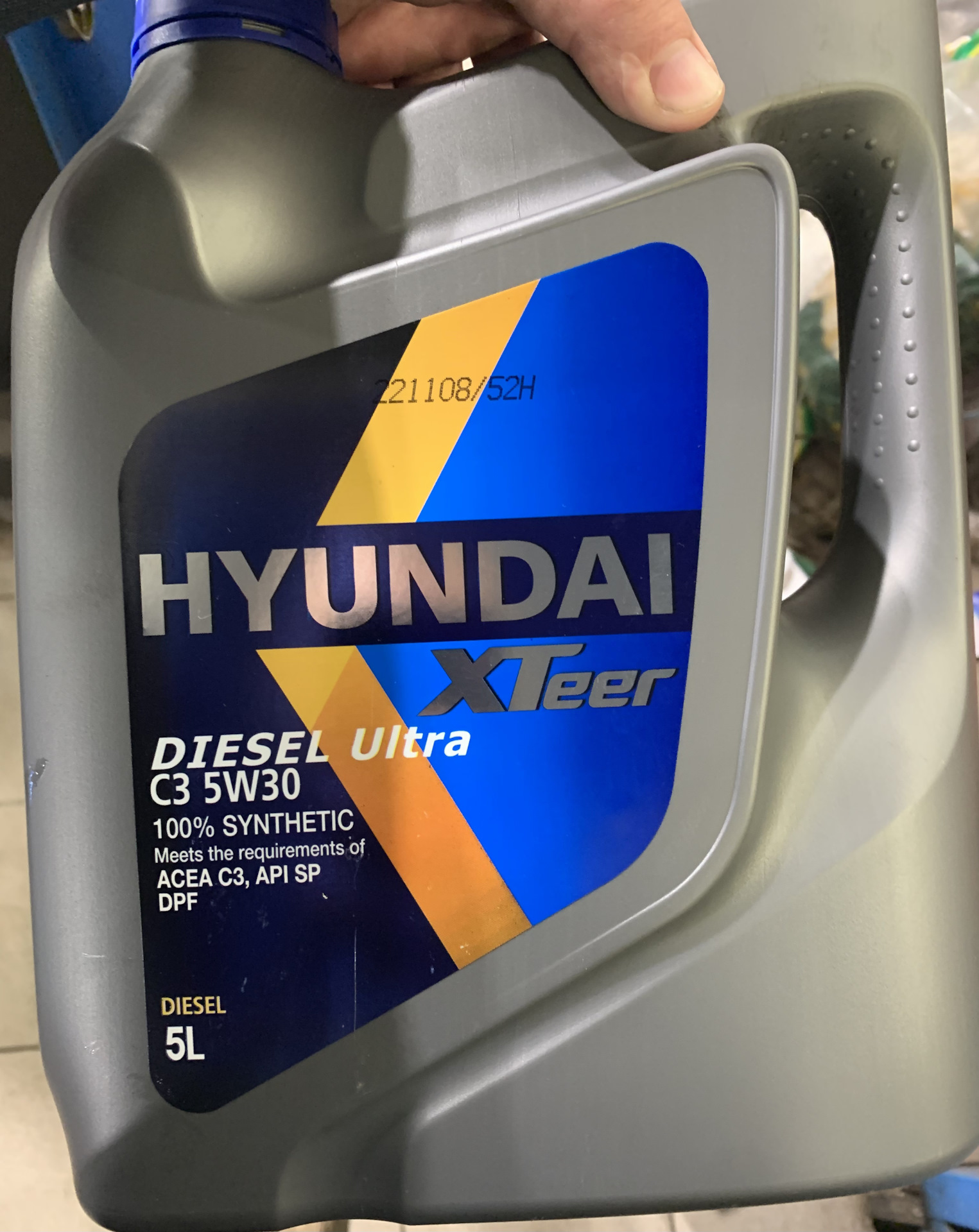 Hyundai xteer diesel ultra 5w 30