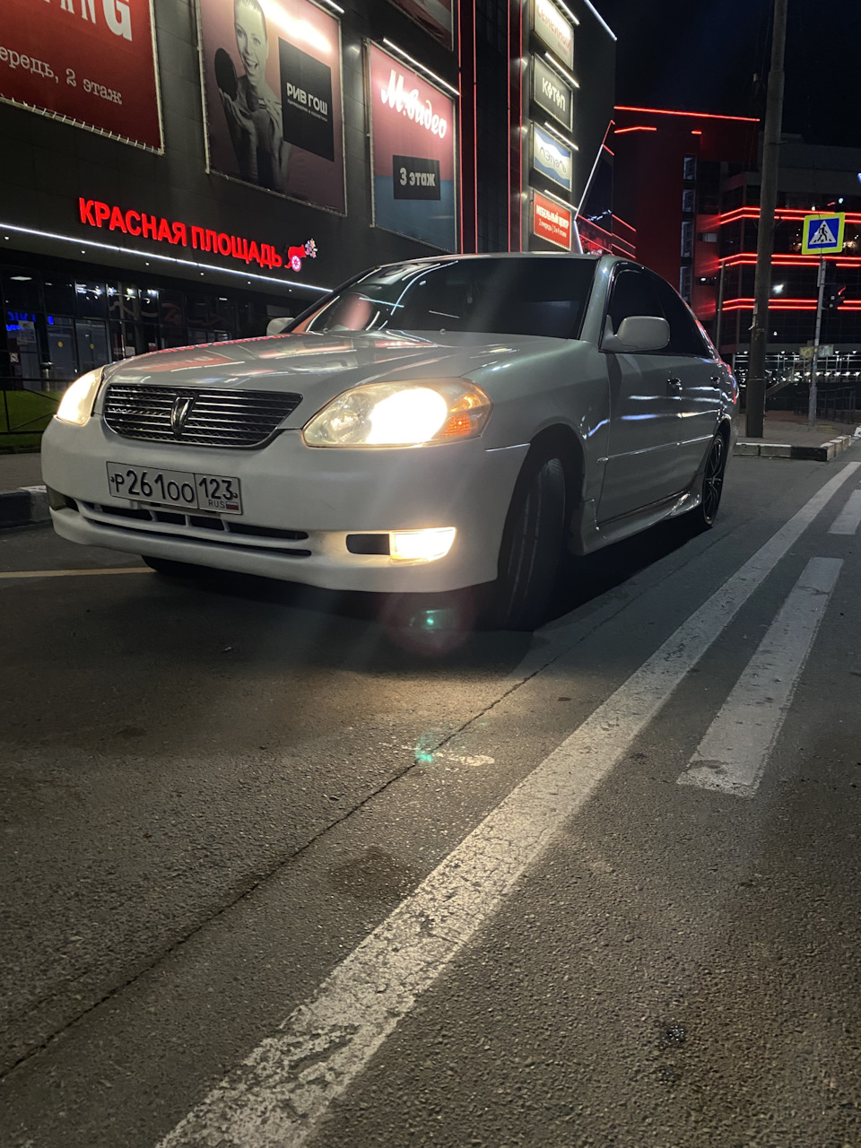 Штатный свет — Toyota Mark II (110), 2 л, 2001 года | электроника | DRIVE2