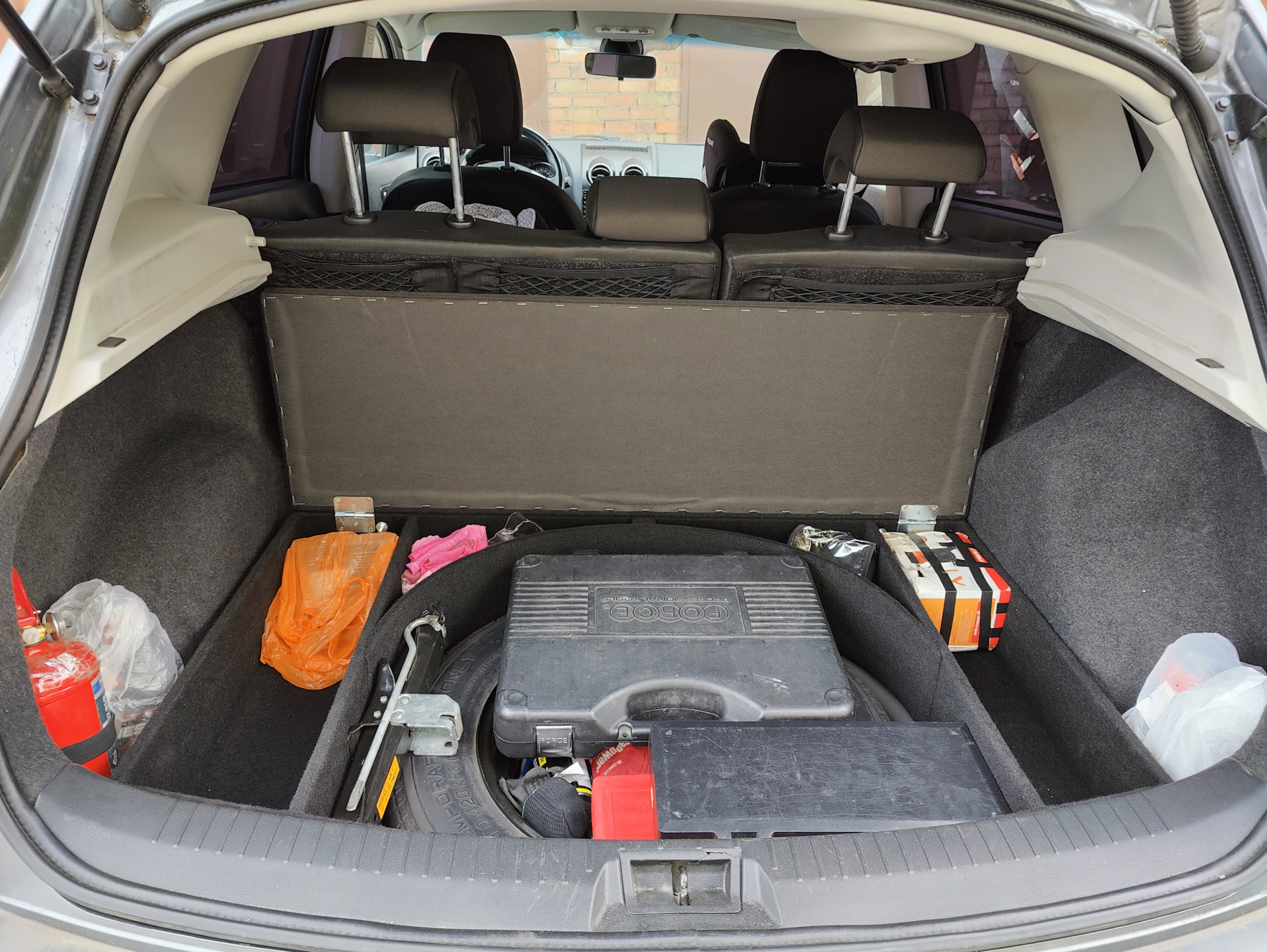 21. Органайзер в багажник — Nissan Qashqai (1G), 1,6 л, 2012 года ...