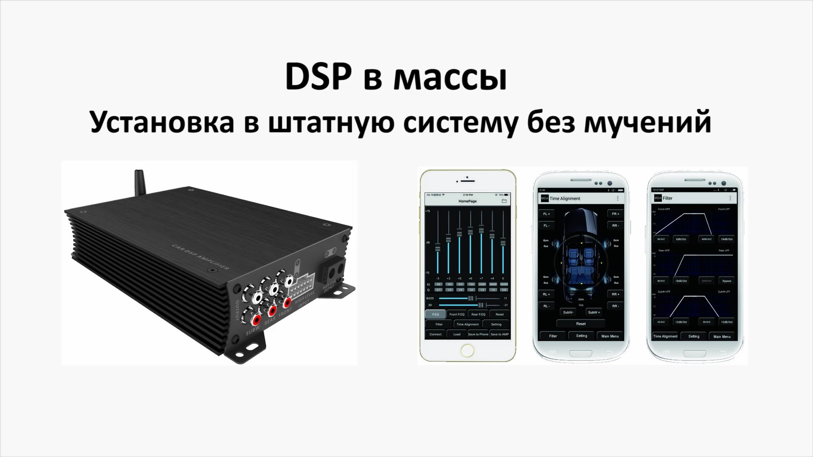 DSP в массы. Инсталляция в штатную систему без мучений. — 4caraudio.ru на  DRIVE2