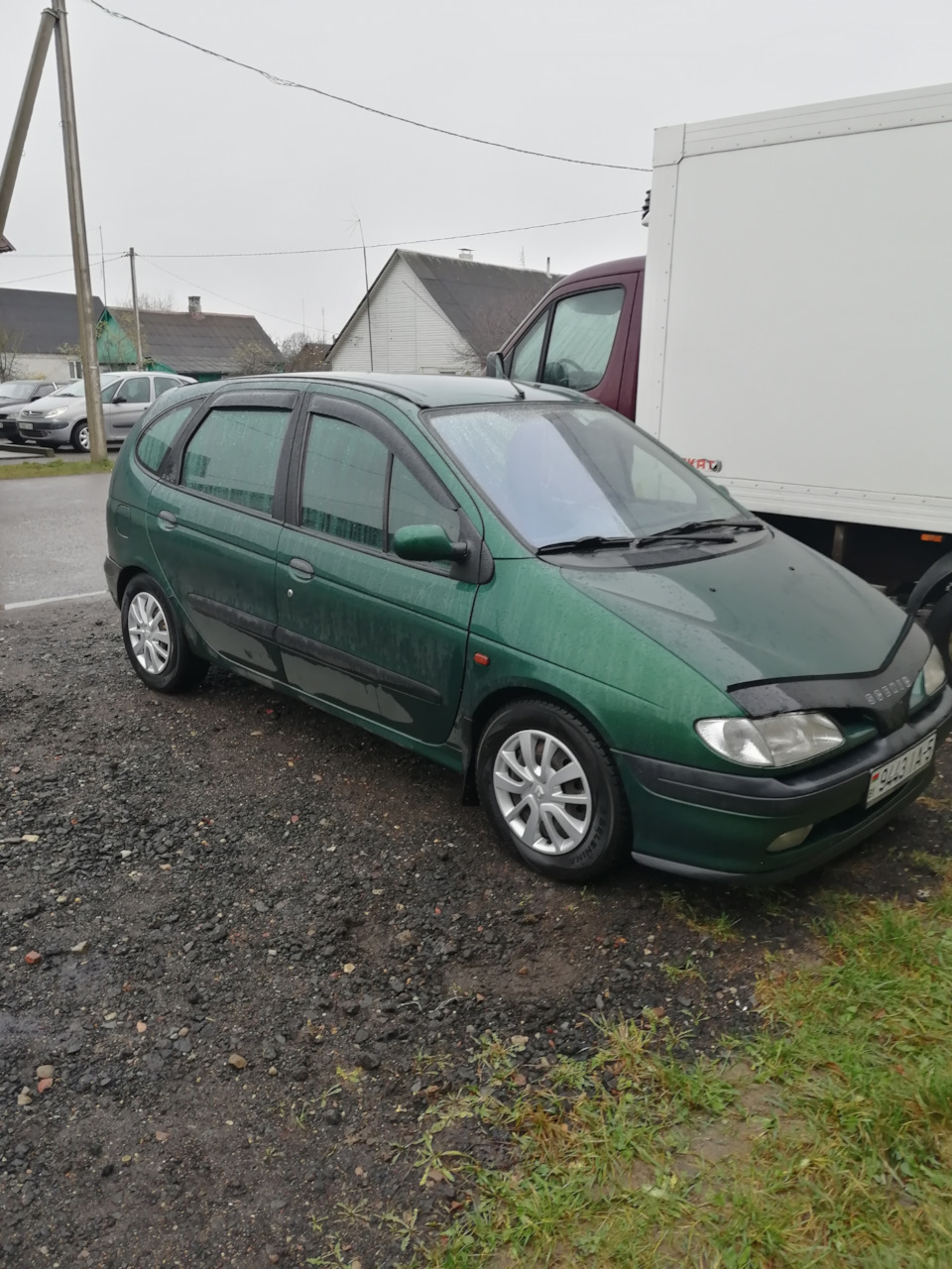 Новые колпаки оригинал — Renault Megane Scenic, 1,6 л, 1999 года | тюнинг |  DRIVE2