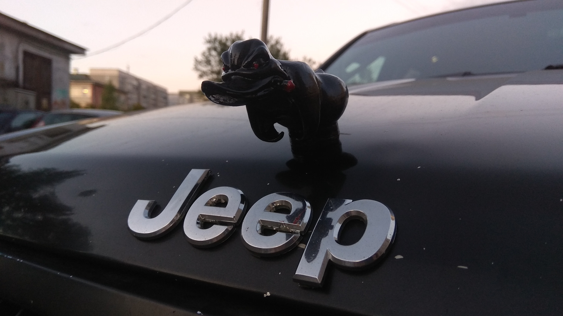 Утка на капот Jeep WJ