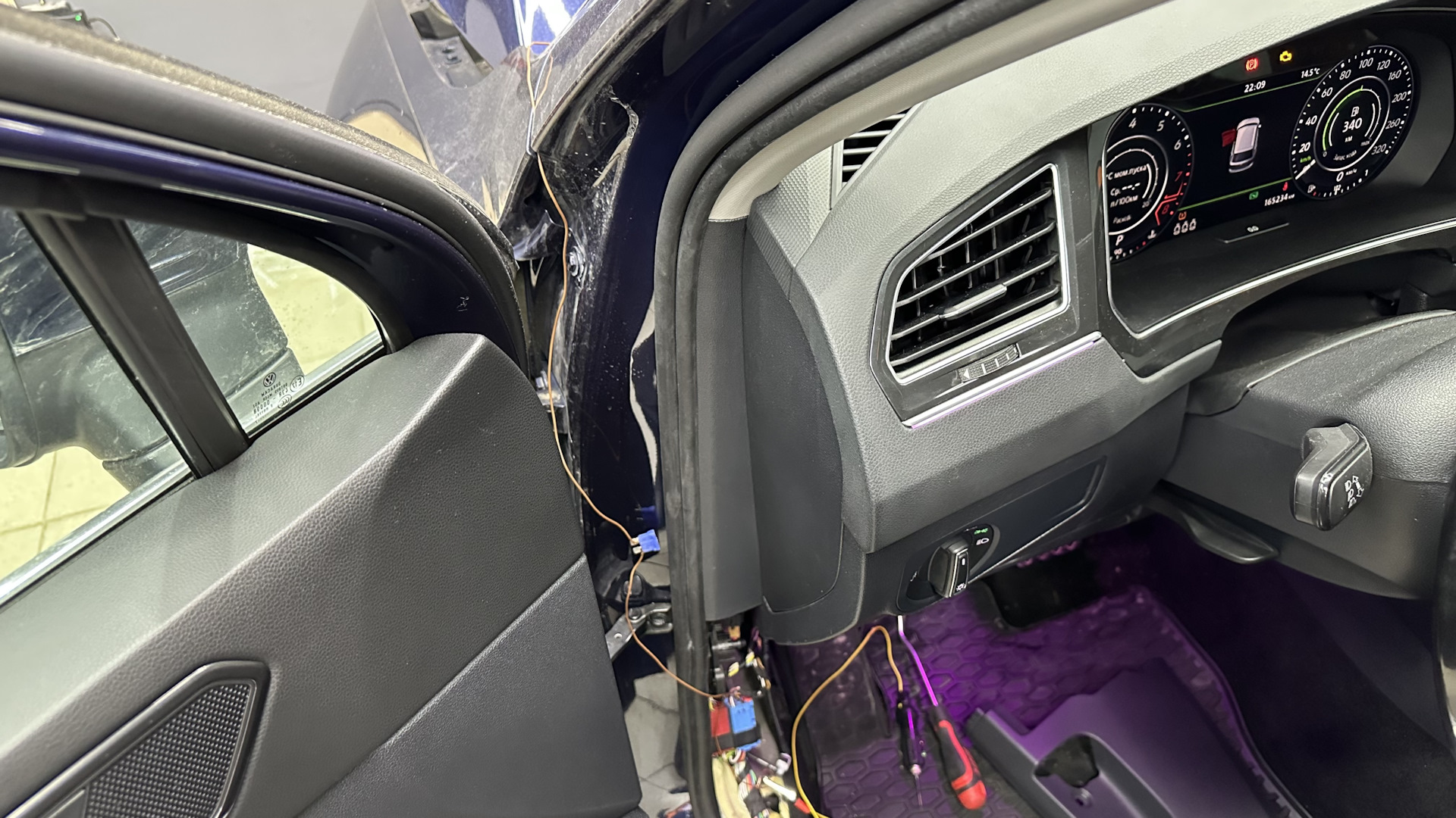 Стеклоочистители часть 3 — Volkswagen Tiguan (2G), 1,4 л, 2017 года ...