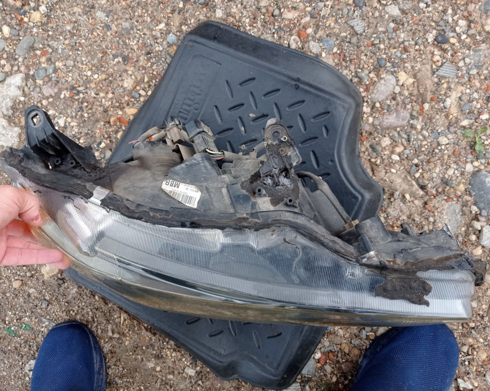 Фары лансер 13год на Mitsubishi Lancer X. Б/у | 9 000 ₽ в городе ...