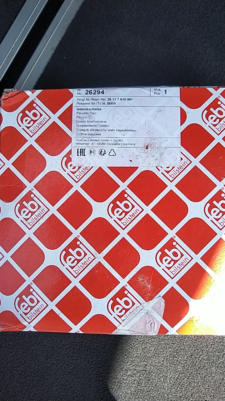 Заказал febi, в оригинале тоже она идёт — BMW 3 series Gran Turismo (F34). Запчасти на фото: 26294, 26117610061