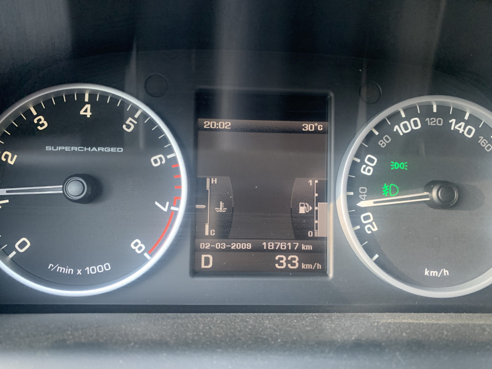 Неисправность пневмоподвески. — Land Rover Range Rover Sport (1G), 5 л ...