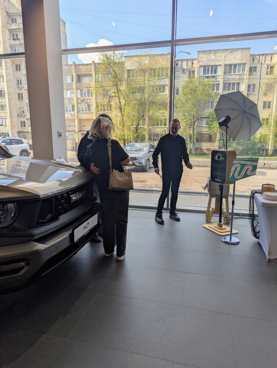 Фотозона на презентации Haval H7 в Автомире — Haval Dargo