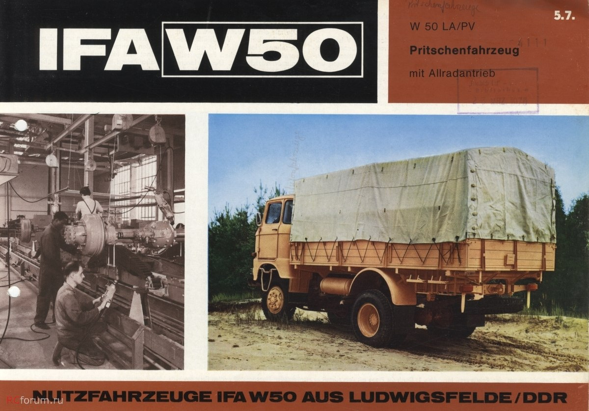 NUTZFAHRZEUGE IFA W50 AUS LUDWIGSFELDE-DDR — DRIVE2