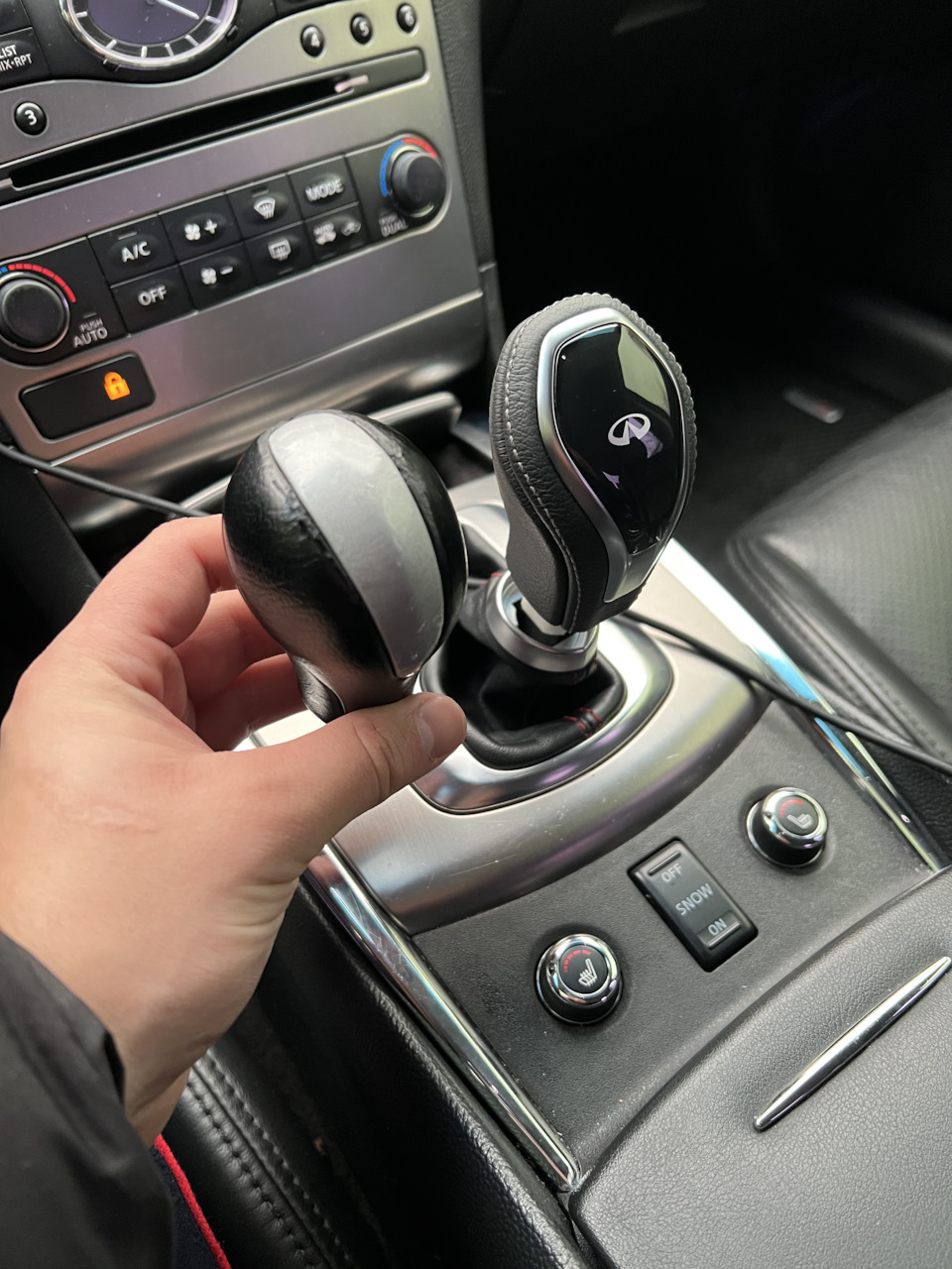 Замена ручки акпп — Infiniti G25, 2,5 л, 2012 года | тюнинг | DRIVE2