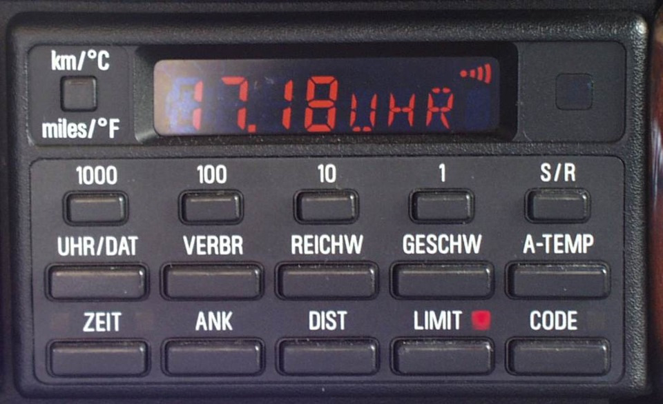 Функции бортового компьютера BMW E34 — DRIVE2