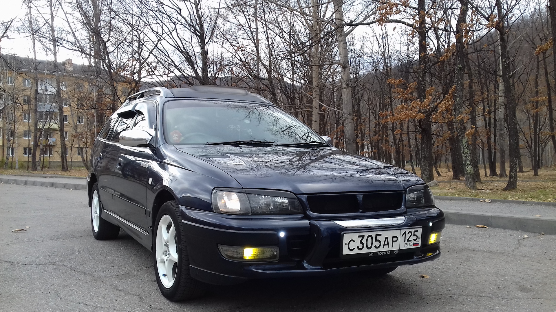 Тойота Калдина 1996 год цвет кузова