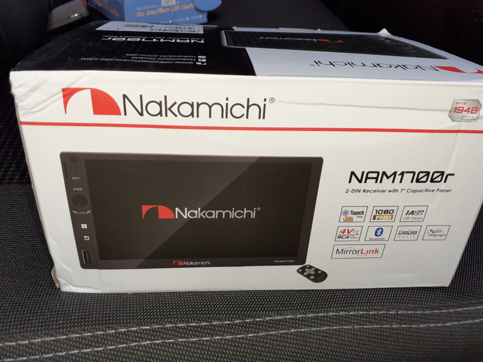 Не включается магнитола nakamichi nam1700r