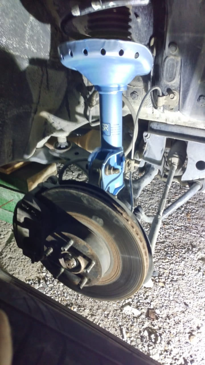 Замена передних стоек амортизаторов — Subaru Forester (SH), 2,5 л, 2010 ...