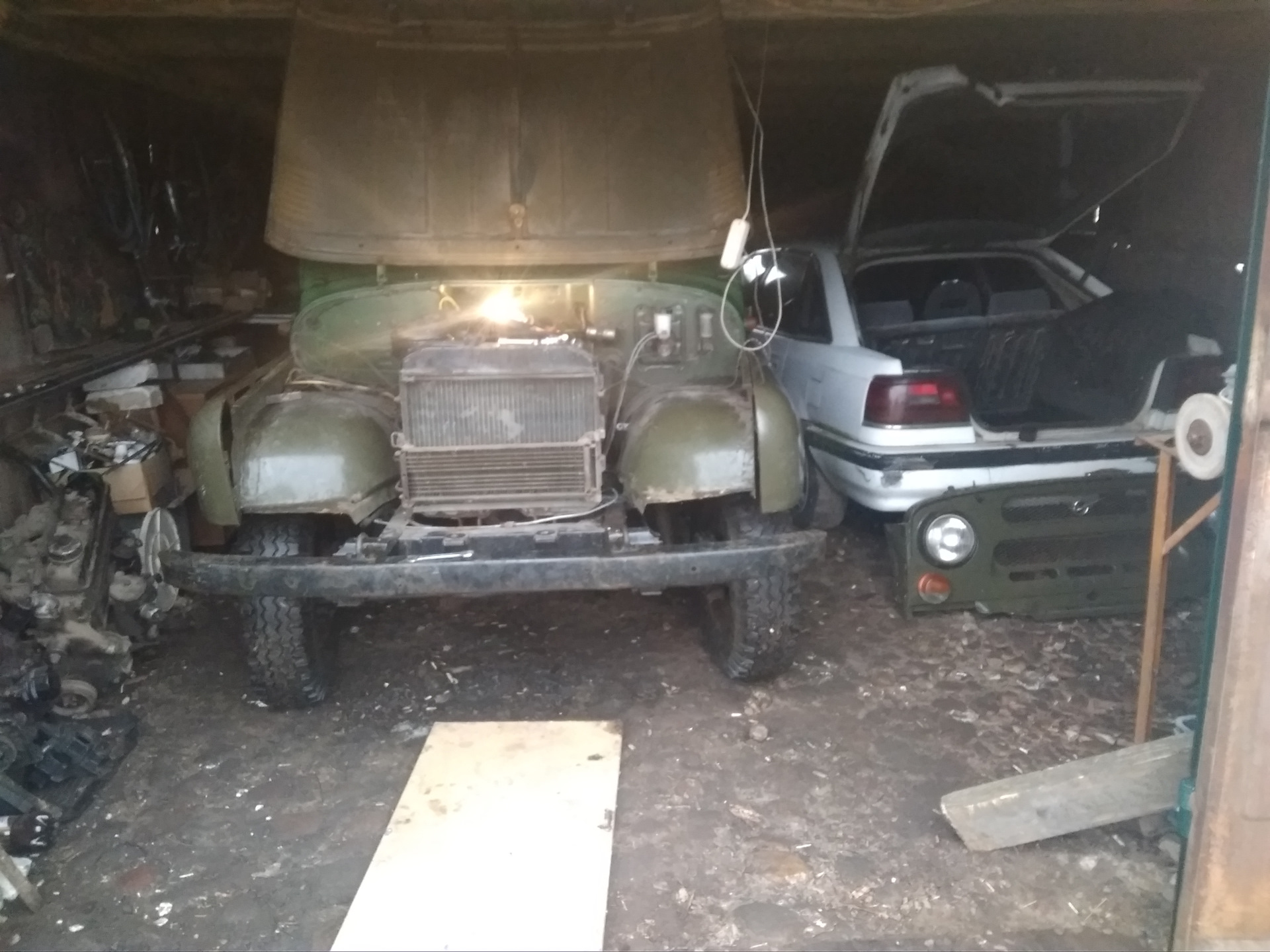 Разбор и снятие двигАтеля. Грамотей епта))) — УАЗ 469, 2,4 л., 1977 ...