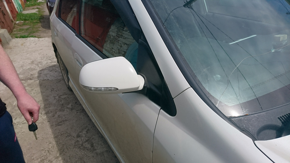 Зеркала от accord 7. Часть 5. Финал — Honda Civic Hatchback (7G), 1,5 л ...