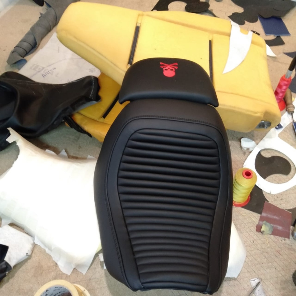 Перетяжка мото сиденья Harley Davidson — DRIVE2